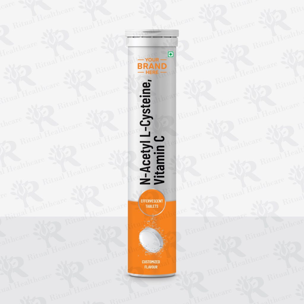 N-Acetyl L-Cysteine, Vitamin C Effervescent Tablets